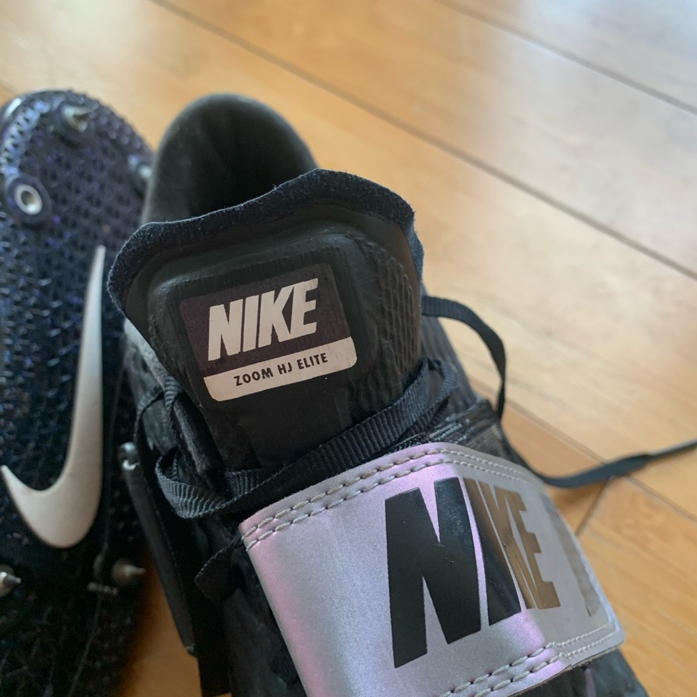 Nike Zoom high jump elite black and purple size 9 men